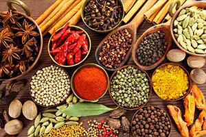 spices and food