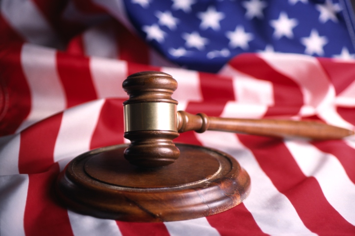 American Flag & Gavel