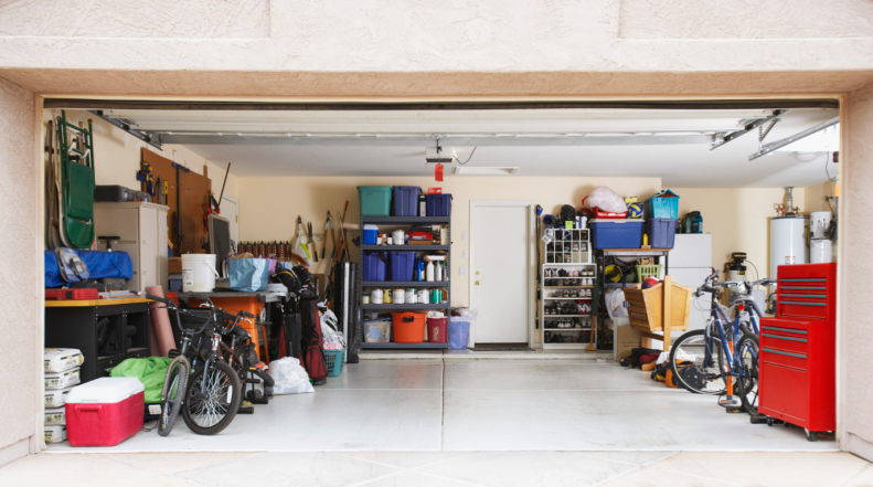 Inside of Garage