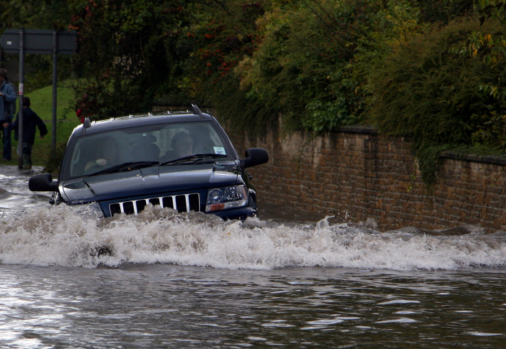 Flooded Vehicle